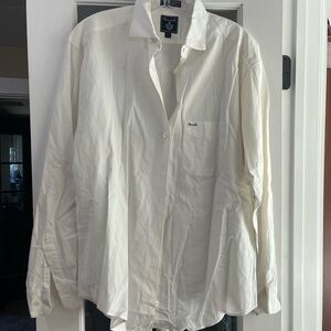 Faconnable Off-White Cotton Shirt